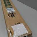 A-M Gutter Guard Premium Heavy-Duty Lifetime Quality Aluminum - Leaf & Debris Protection, (5 Inch - 100 Feet, Mill Finish) - DIY Easy - Made in The USA