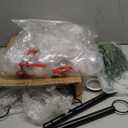 Ferrochef 37 Pcs Christmas Cocktail Tree Stand for Drinks Champagne Tower Glass Holder with Plastic Drink Balls and Cypress Leaf Decorations, 3 Tier 12 Stands Bar Home Beverage Display for Xmas Party