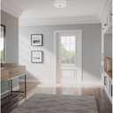 Progress Lighting P3696-0930K9 Close-to-Ceiling, Nickel, 6.00x13.00x13.00