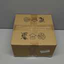 QIYIZM Plug in Pendant Light Hanging Lights with in Cord Mid Century Modern Gold Hanging Lamp Flower Glass Amber Vintage Dimmable Chandelier Ceiling Fixture for Living Room,Kitchen,Boho