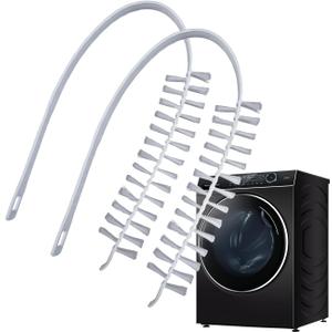 2 x 2Pcs Washing Machine Cleaning Brush, Washing Machine Brush Washing Machine Cleaner Front Load Washer Cleaner Brush Load Washer Cleaner Drum Washing Machine Cleaning Tools