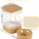 Small Pet Automatic Water Dispenser 1.6L - High-Temp Resistant, Detachable Easy to Clean, Non-Spill Auto Water Level | Food Grade Cage Mountable Feeder for Rabbit, Cat, Guinea Pig, Call Duck, Puppy