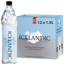 Icelandic Glacial Natural Spring Alkaline Water, 50.7 Fl Oz (Pack of 12), Best Before: 12/JUN/2027
