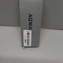 AQWANO Children Optical Glasses Frame tr90 Flexible Bendable One-piece Safe Eyeglasses Girls Boy (M-square-sky Blue)