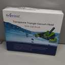 Upgrade Pool Vacuum Head with Wheels & Side Brushes, Universal Rotatable Hose Adapter,Weighted Triangular Shape, for Inground/Above Ground Swimming Pools,Sepetrel