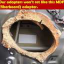 Exact Fit Speaker Adapter Spacer Rings for and Fits Lexus Vehicles - SAK010_6925-1 Pair