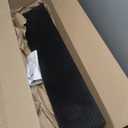 VEVOR 1.2" Rise Cuttable Threshold Ramp for Doorways, 35.4" Wide Natural Rubber Wheelchair Ramp, Non-Slip Solid Rubber Ramp with Double-Sided Tape for Doorways, Driveways, Bathroom, Smooth Tile