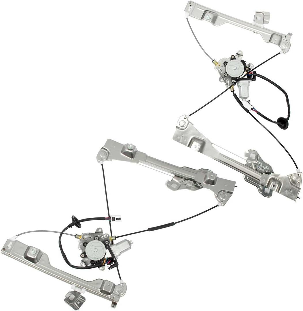 SCITOO Power Window Regulator with Motor fit for 2003 2004 2005 2006 2007 2008 2009 for Nissan 350Z Front Left and Front Right Side 751-060