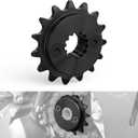 NICECNC 15T Front Countershaft Sprocket Compatible with Honda XR650L 1993 1994 1995 1996 1997 1998 1999-2024