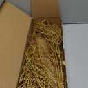 30.7" Christmas Gold Glitter Stems, 5Pcs Artificial Spray Leaf Picks Tall Branches for Christmas Tree DIY Xmas Wreath Garland Arrangment Vase Bouquets Table Centerpieces Decoration Home Decor