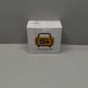 Tire Inflator Portable Air Compressor, 6X Fast 150PSI Air Pump for Car Tires, Cordless Car Motorcycle Balls Bike Pump, Tire Inflator Pressure Gauge, 12V Auto Shut-off Tire Pump, LED DisplayLight (Yellow)