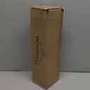 KAMANINA Curtain Rods for Windows 72 to 144 Inches (6-12ft) Long Heavy Duty Curtain Rod, 7/8 Inch Adjustable Decorative Drapery Rods with Netted Texture Finials, Bronze, Size: 32-144"