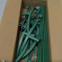 12Packs Plant Support Stakes Half Round Plant Stakes for Indoor Plants, Stackable 3 Tier Garden Flower Support, Plant Cages for Tomato,Monstera, Peony, Hydrangea, Climbing Plants