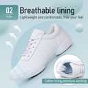 SWDZM Ballroom Salsa Practice Dance Sneakers Cheer Shoes for Women Cheerleading Athletic Dance Shoes