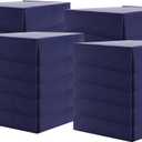 KAXILU Cardboard Boxes Shipping Packaging Boxs 20pcs Shipping Boxs Suitable E-Commerce Packaging Small L8xW5.5xH1.5 inch Dark Blue