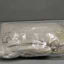 Luxury Embroidered Cloth Curtain for Living Room 84 inch Length Custom Romantic Elegant Luxurious Delicate Embroidery Drape Window Dressing Bedroom Grommet Top, 1 Panel, 52x84 inch (Beige Flower-cloth)