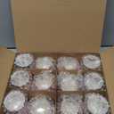 Pink 12 PCS Combination Tea Lights Candle Holder Decorative with Butterfly Pattern, Votive Candle Holders for Wedding, Birthday, Anniversary, Parties, and Holiday Decorations