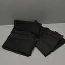 X-CHENG Fleece Lined Tights Sheer Women - Fake Translucent Warm Pantyhose Leggings Sheer Thick Tights for Winter (Black+black Stripe)