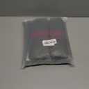 GUOHUI Micro Faux Locs Crochet Hair, 36 Inch 5 Packs Color Natural Black DIY Braids Straight Styles (36",1B)