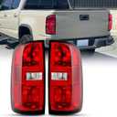 AUTOONE Chevy Colorado Tail Lights 2015-2022, Tail Lamp Assembly, Rear Factory OEM, Driver & Passenger Side