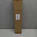 White Curtain Rods for Windows 48-84 inch,3/4 inch Heavy Duty Adjustable Decorative Curtain Rod with Modern Finials, Window Rods for Bedroom, Living Room, Patio and Kitchen (16"-84"|1 PACK)