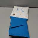 Fashion Hooded Dog Raincoat - Reflective Doggy Rain Jacket Lightweight Waterproof Dog Raincoats for Medium Dogs (Medium, Blue)