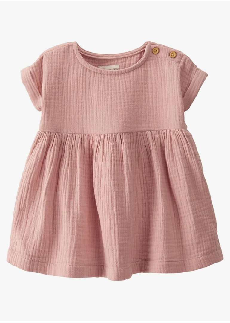 Little Planet by Carter's Baby Girls' Dress Made with Organic Cotton, 2T