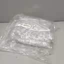 Pioggia Clear Vinyl Oval Fitted Tablecloth Elastic Edged Table Cloth Waterproof Oil-Proof Plastic Cover Best for 42''x60'' Oval Table Only