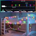 120 LED 40FT Star String Lights, 8 Modes Plug in Christmas Lights with Timer & Memory, Indoor Outdoor Christmas Twinkle Lights for Birthday Party Bedroom Wedding Home Classroom Decor Multicolor