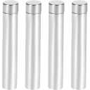 uxcell 1/4 Dia x 3-1/8"(6.8x80mm) Standoff Screws Wall Mount Sign Holders Acrylic Glass Nails 6pcs