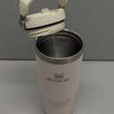 STANLEY IceFlow Flip Straw Tumbler with Handle 30 oz | Twist On Lid and Flip Up Straw | Leak Resistant Water Bottle | Insulated Stainless Steel |BPA-Free | Rose Quartz