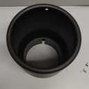 Black Exhaust tip -3.5'' Inlet Bolt on Design- Black Coated Stainless Steel Car Muffler Tips 3.5" ID x 4.5"OD x 6.5"L