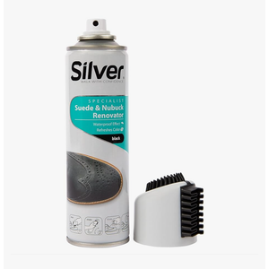 Suede and Nubuck Color Dye Spray - Waterproof, Restores Faded Colors, Easy to Use 8.5oz (Black)