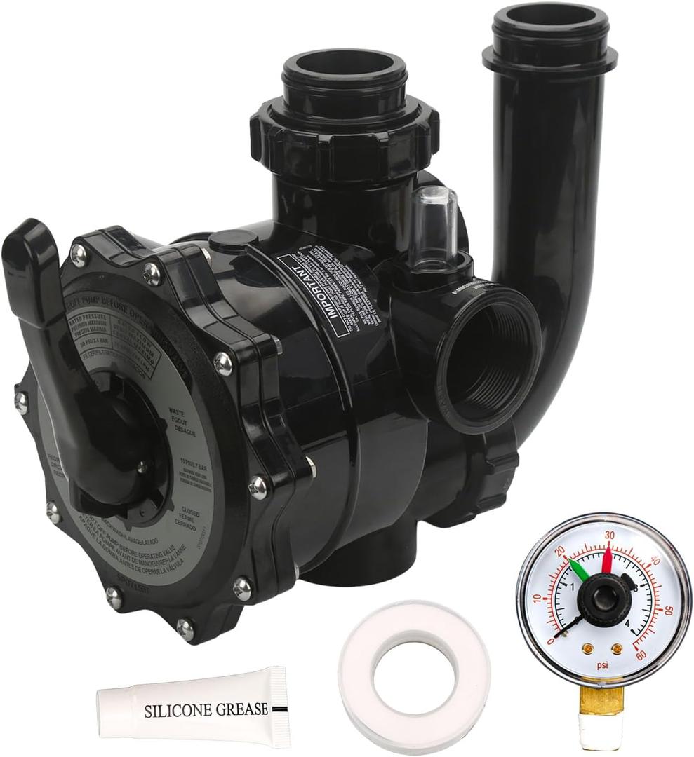 Control Valve Compatible with Hayward Pro Series Filter S210S S220S S244S S310S S360 S311S 311XV 360SX Replaces SP0715X62