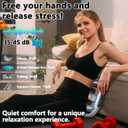 UFFAE 6 Head Massage Gun Deep Tissue with 9 Levels & 9 Modes, Electric Massager Tool for Legs, Arms, Waist, Back, Buttocks - Full Body Muscle Pain Relief, Ideal Gifts for Women, Men, Mom, and Dad