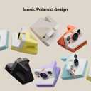 Polaroid Now 3rd Generation I-Type Instant Camera + Film Bundle - Now Black Camera + 16 Color Photos (6560)
