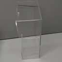 Clear Bathroom Paper Towel Dispenser,11 Long Acrylic Trifold Paper Towel Holder,Lucite Multifold Paper Towel Dispenser for Papertowel,Z-fold,Folded,C fold,Tri Fold and Paper Napkin Holder, Pack of 1