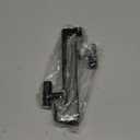 PMMASTO 2-Pack Over The Door Hooks - Rustproof Stainless Steel Door Hangers for 1-3/4 Inch Doors, Non-Marking and Tool-Free Easy Install (Black, T Shape-Fits 1-3/4" Thick Door)