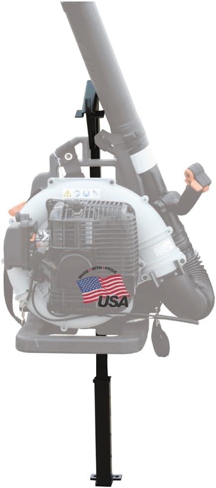 Buyers Products LT20 Backpack Blowers Rack for Open and Enclosed Landscape Trailers, Made in the USA, Holds Landscaping Blowers, Landscape Trailer Accessories