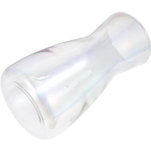Zerodeko Vase Transparent Flower Container Simple Style Flower Container Glass