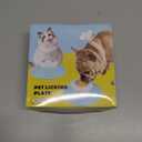 Dog Cat Licks Toys for Liquid Food, Anxieties Relief Slow Feeder Dog Lick Ball Treat Dispenser, Non-Slip Licking Bowl Enrichment Toys to Keep Them (A)