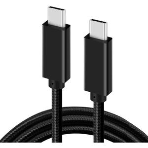 CBUS 5A 100W USBC Cable - 6.6ft USB C 3.2 Gen 2 10Gbps Power Delivery Monitor Cable - PD Docking Stations, Hard Drives, Compatible with MacBook Pro, iPad Pro 4K/5K