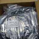 6PCS Silicone Vacuum Tubing Hose Kit, Black Vacuum Hose ID 1/8" 5/32" 3/16" 1/4" 5/16" 3/8", Automotive Vacuum Silicone Hose Line