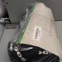 Boho Farmhouse No Hook Shower Curtain Set with Snap-in Fabric Liner,Heavy-Duty Linen Textured Rustic Striped Design,Water-Repellent with Tassels and Sheer Window,Black,71x74