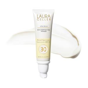 LAURA GELLER NEW YORK Spackle Skin Perfecting Primer Broad Spectrum Sunscreen SPF 30 - Primer for Face Before Makeup with Sun Protection for a Dewy Glow