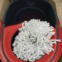 O-Cedar Easywring Microfiber Spin Mop & Bucket Floor Cleaning System + 3 Extra Refills (4 Refills Included)