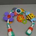 Adjustable Arch Bassinet Toys for Infant & Toddlers, Stroller Arch, Baby Crib Toys with Fascinating Hanging for Stimulating Babys Senses and Developing Motor Skills (Set5)