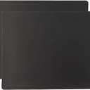 Mouse Mat Gaming PC Computer Office Mouse Pad Small Blank Mouse Pads Thin Mouse Pad Leather Black Pack of 1