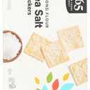 365 by Whole Foods Market, Almond Flour Sea Salt Crackers, 5 Ounce (EXP 03/28/26)