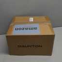 Daunton Vintage Hardwired Wall Sconce Set of 2, No Battery/Rechargeable! Black & Gold Bathroom Light with Clear Glass Shade, G9 Bulb Fixture for Mirror/Bedroom, Brass Wall Decor Lighting